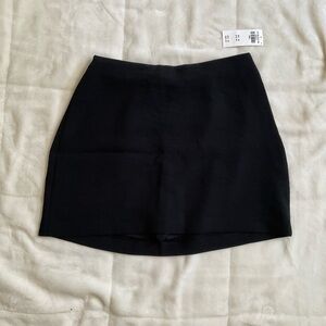 Abercrombie Scarlett Mini Skort Black SMALL **NWOT**
